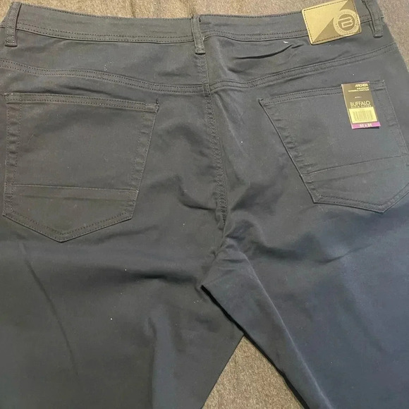 Mens casual pants  soft stretch David Bitton Buffalo Blue Archer coupe style #25 - Picture 7 of 11